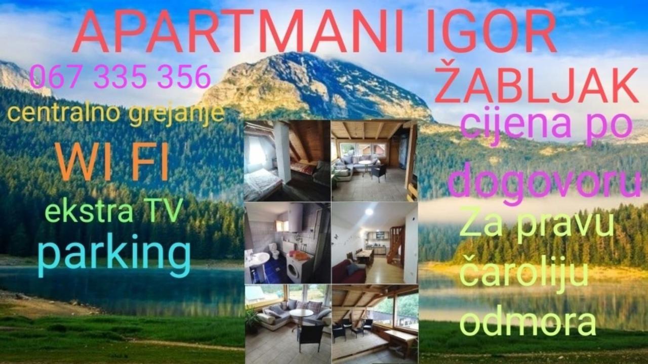 Apartments Igor Žabljak Kültér fotó